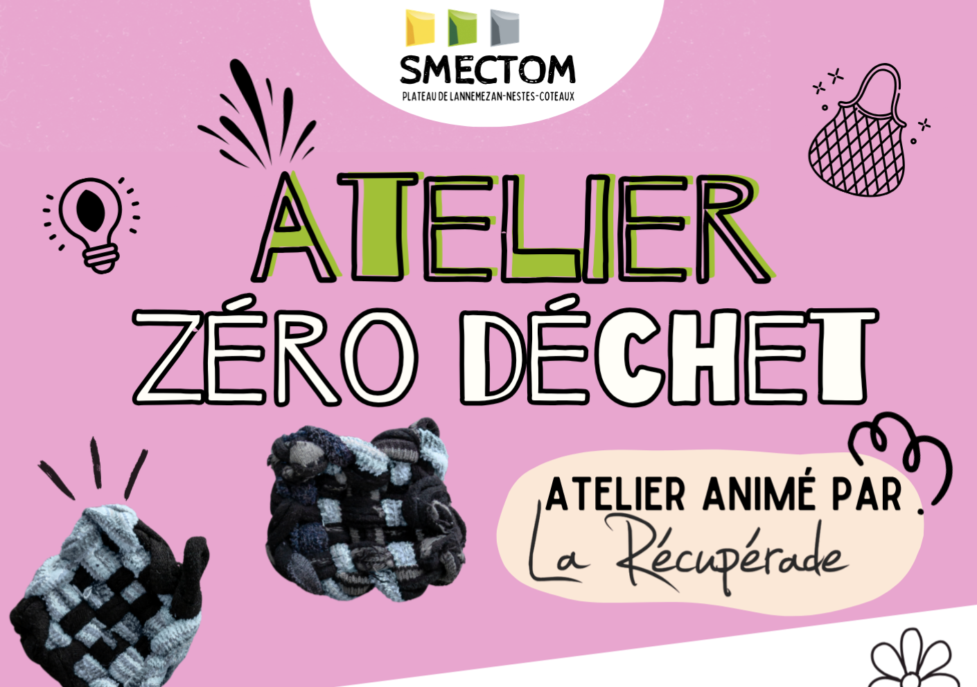 Les Ateliers Zéro Déchet du SMECTOM : Trucs et Astuces pour Alléger sa Poubelle !