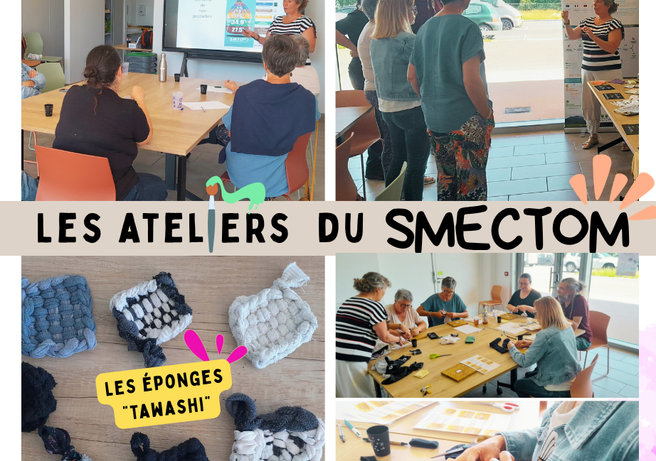 Succès pour le premier atelier zéro déchet du SMECTOM !
