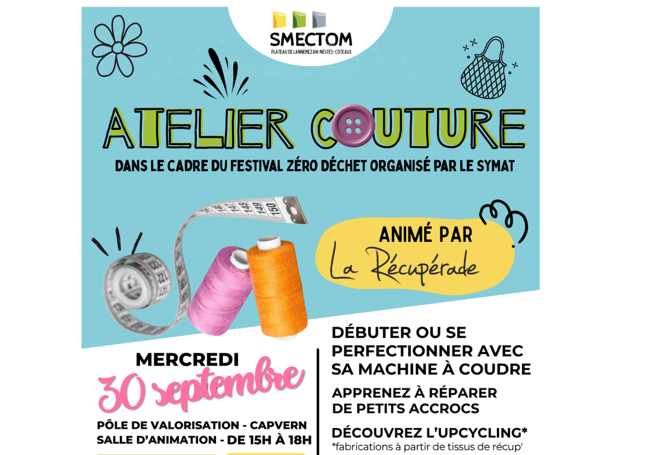 Atelier Zéro Déchet : Valorisez vos tissus et vêtements abîmés !