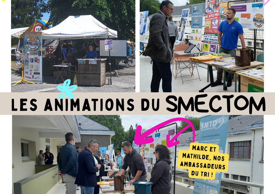 Retour sur nos stands d'information à Anères et Lannemezan