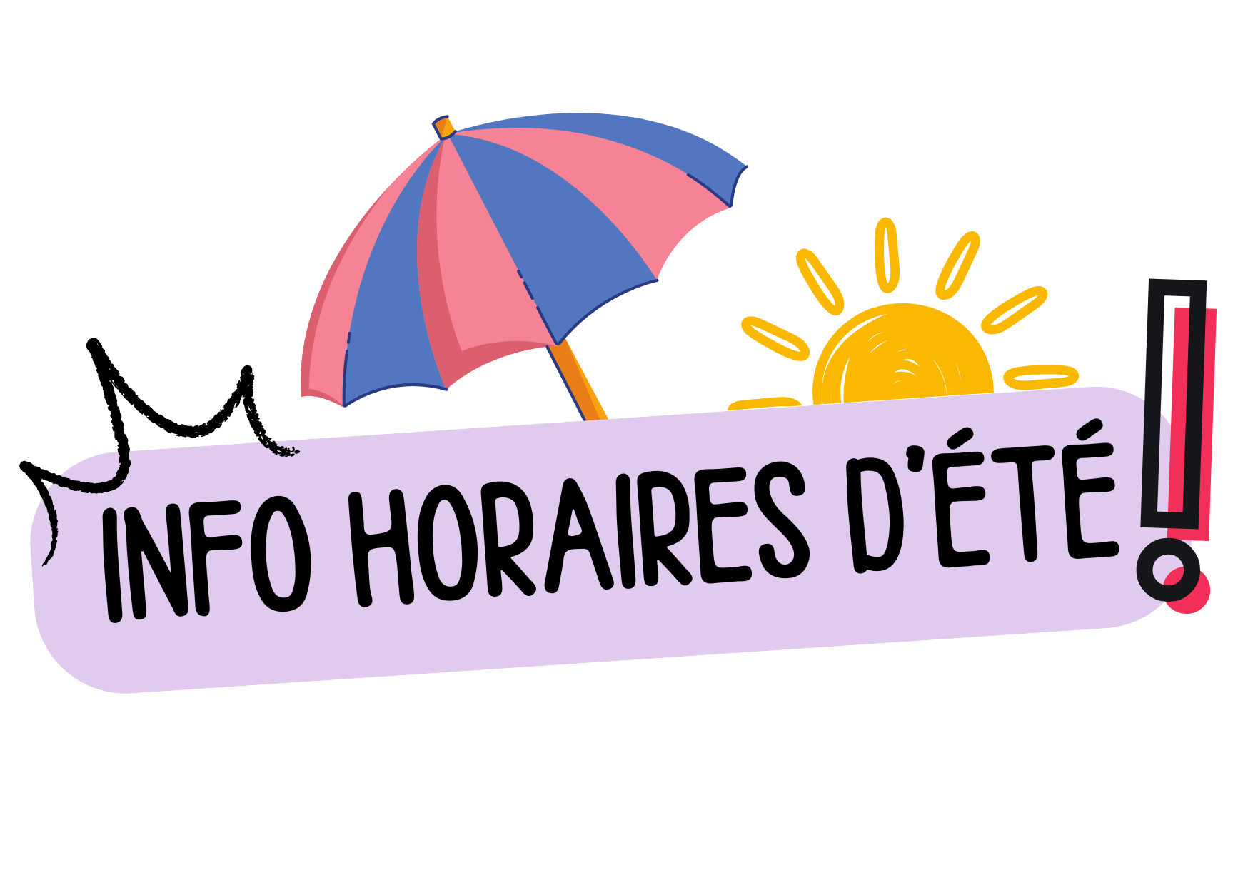 Alerte canicule : modification temporaire des horaires de vos services